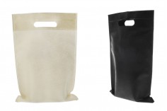 Екологични рециклируеми торбички с дръжки  22x32 cm - 50 бр. в пакет 